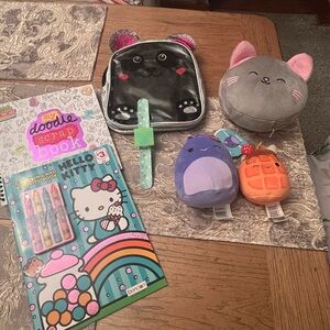 Kid’s 6pc Plushie & Activity Bundle Set